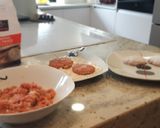 Foto del paso 9 de la receta Filetes rusos en salsa de champiñones y setas