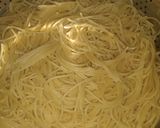 A picture of step 2 of Spaghetti surprise.