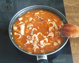 Foto del paso 4 de la receta: Tallarines🍝 con calamar "chipirón"🦑