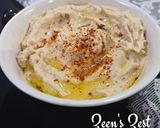 A picture of step 4 of Lima or Butter Beans Hummus.