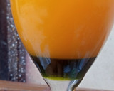 A picture of step 4 of Mango mocktail.
