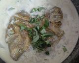 Gambar langkah 4 resipi Talapia Masak Lemak Cekur.