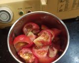A picture of step 3 of Kidney beans in tomato gravy.