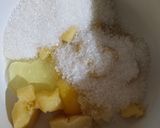 Foto langkah ke 1 dari resep Bolu Kukus Tape Singkong Pandan (irit 1 telur).