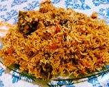 A picture of step 9 of Chatpata Chicken Pulao.