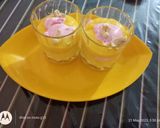 A picture of step 4 of Mango with custard ice cream or Miloni custard ice cream ke sang.