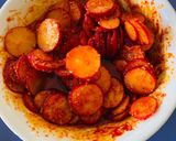 A picture of step 3 of Radish pickle.