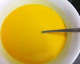 A picture of step 2 of Masoor custard halwa.