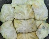 A picture of step 9 of Dolmeh Kalam (Persian Stuffed Cabbage Rolls).