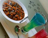 A picture of step 1 of Yam porridge.