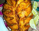 A picture of step 3 of Baked Chicken tikka with roghni Naan.