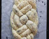 Foto del passaggio 6 della ricetta Treccia di pane al latticello a 6 capi, ricetta del riciclo 🌷