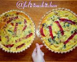 Foto langkah ke 8 dari resep Quiche Lorraine.