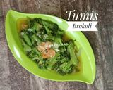 Foto langkah ke 6 dari resep Tumis brokoli bawang putih.