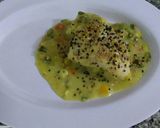 Foto del paso 8 de la receta: Pollo a la mostaza (light) y brócoli sobre puerros