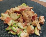 Foto langkah ke 3 dari resep Tahu sambal Kacang.