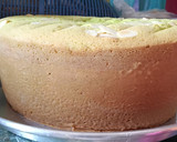 Foto langkah ke 8 dari resep Bolu pandan panggang 4telur.