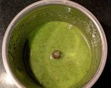 A picture of step 10 of Dill and carrot soup with fennel oil dressing.
