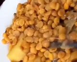 A picture of step 5 of Alo chana kabab.