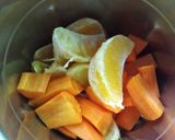 ઓરેન્જ કેરેટ જ્યૂસ (Orange Carrot Juice Recipe In Gujarati) રેસીપી સ્ટેપ2ફોટો