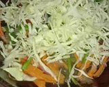 A picture of step 2 of Left over roti noodle.