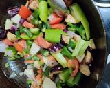 A picture of step 4 of Mix Vegetables.