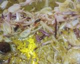 A picture of step 1 of Aloo Keema matar.