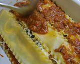 A picture of step 6 of Lasagna.