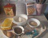 A picture of step 1 of Traditional Choc chip cookies.