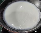 A picture of step 2 of Rice Flour Burfi.