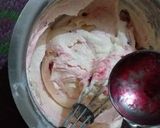 A picture of step 4 of Eggless strawberry cupcakes.