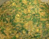 A picture of step 16 of Shola - The blend of Spinach and Lentils.