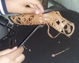 Foto langkah ke 6 dari resep Kue jala-jala.