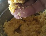 A picture of step 2 of No Sugar Motichoor Laddoo in Air fryer.