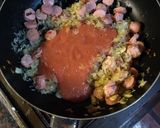 Foto del paso 2 de la receta: Arroz con salchichas de Viena