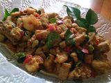 Tumis Tempe Udang Daun Jeruk♡