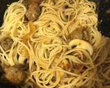 #10 - Spagheti meat ball mushroom bolognaise langkah memasak 3 foto