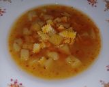 Karalábéleves recept fázis 3 fotója