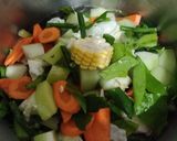Foto langkah ke 3 dari resep Sayur Lodeh Bumbu Iris.
