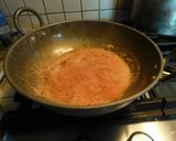 A picture of step 4 of Papad er Dalna  - Bengali Papad Curry.