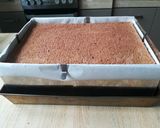 Tort urodzinowy- prostokątny z dekoracją Sukulentów krok przepisu 7 zdjęcie