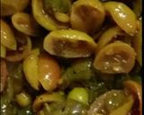 A picture of step 8 of Karonda Chilli Sweet an Sour sabji.