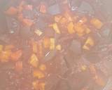 Σούπα με παντζάρι, καρότο και γλυκοπατάτα φωτογραφία βήματος 7