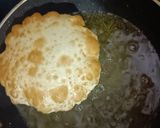 A picture of step 9 of Chole Bhature.