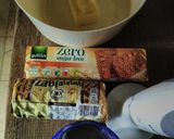 Őszibarackos mascarponés sajt torta sütés nélkül!😋 recept fázis 1 fotója