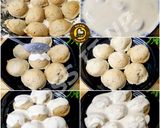 A picture of step 4 of Soft And Spongy Dahi Bhalle In Appam Or Paniyaram Pan 2 Tbsp Oil Recipe.