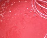 A picture of step 1 of Red Velvet Chocolate cake.