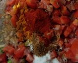 A picture of step 4 of French beans aloo ki sabzi.