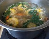 Foto langkah ke 3 dari resep Sayur bening kencuran.