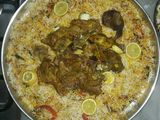 رز ولحم حنيذ